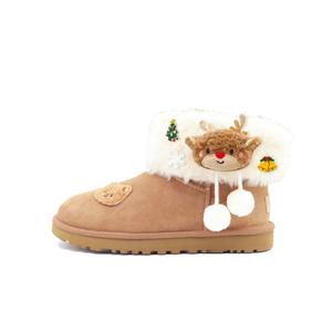 Классические мини-зимние сапоги для женщин UGG, christmas bell journey