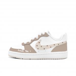 Детские скейтерские кеды Court Borough Nike, коричневый