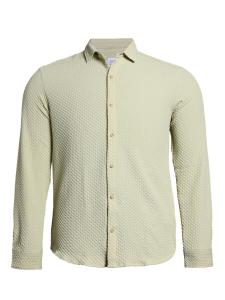 Рубашка на пуговицах Comfort fit Campus Sutra Tayler, зеленый