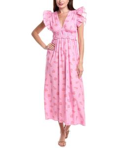 Платье миди Sail to Sable, розовый