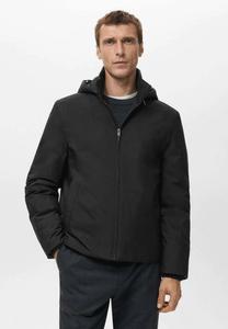 Куртка Mango Light jacket, Black