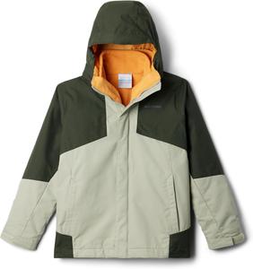Куртка Columbia boys Bugaboo III Fleece Interchange, Safari/Greenscape/Sunstone