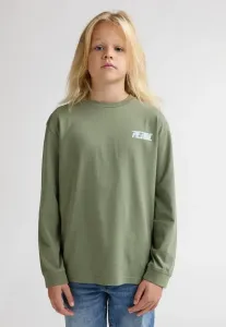 Футболка с длинными рукавами и графическим принтом в виде пальм. Petrol Industries, Sage