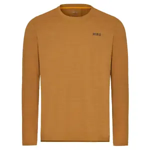Футболка с длинным рукавом Hiru Advanced, коричневый
