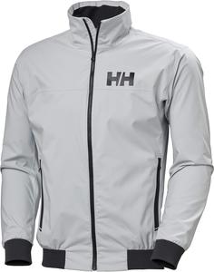 Helly-Hansen мужская ветровка HP Racing, водонепроницаемая, ветрозащитная, дышащая, для парусного спорта Helly Hansen, 853 Grey Fog