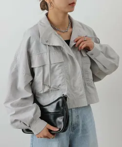 Короткий военный плащ Colony 2139, цвет Gray