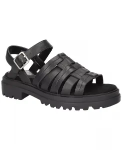 Женские сандалии Loni на массивной подошве в стиле рыбацких Bella Vita, черный