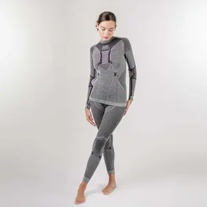 Женская лыжная футболка MERINO X-Bionic, серый