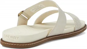 Sperry womens Waveside Plushwave Thong, слоновая кость
