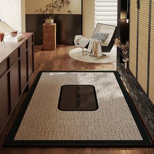 Budis Ковер 80х100 см для прихожей в винтажном французском стиле, водонепроницаемый, нескользящий, грязеотталкивающий