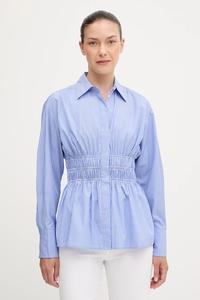 Хлопковая рубашка Rag & Bone, синий