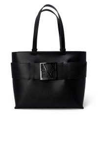 Сумка Armani Exchange шоппер с логотипом, черный