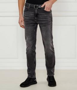 Джинсы 708 Slim fit Hugo, черный