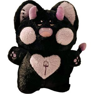 Плюшевая игрушка Dumb And Cute Cartoon Demon Angel Doodoo Meow CHUNTUSHU, фиолетовый