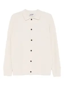 Кардиган с воротником пола Mc2 Saint Barth, бежевый