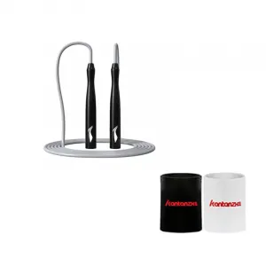 LINING Повседневная развлекательная неучтенная скакалка для детей и взрослых контроллер ABS веревка ПВЧ 2,8 м черный