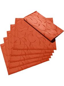 Erwin Müller Жаккардовые салфетки, 6 шт , Remscheid, терракота