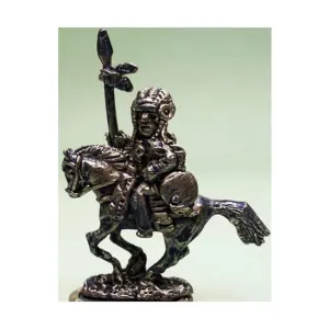 Индийский вождь на коне, Ponywars - Wild West (15mm)