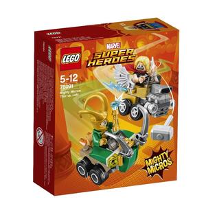 LEGO Marvel, Супергерои, Тор против кирпичей Локи, 76091