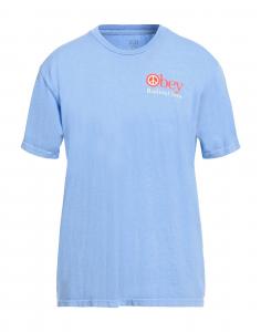Футболка Obey, светло-голубой