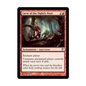CCG Проклятие ночной охоты (U) (фольга), MTG - Innistrad