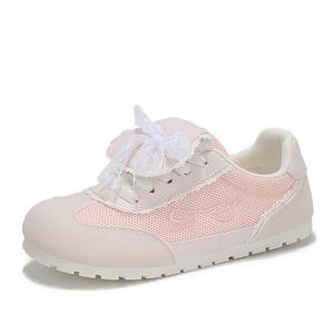 BINGO DUCK Скользоустойчивые и дышащие женские лоу-топы для скейтбординга розовые, цвет Pink