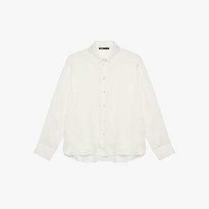 Шелковая рубашка Сесили Maje, белый