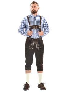 Обычные традиционные брюки Alessandro Salvarini, темно-коричневый