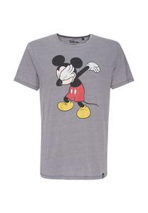 Футболка Disney Mickey Mouse Dabbing в классическом дизайне Re:Covered, серый