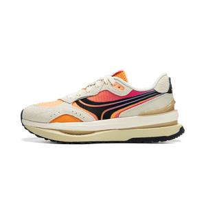 Кроссовки LINING Lifestyle Shoes Men Low-top Pale Antique Yellow/black/sunset Orange, оранжевый