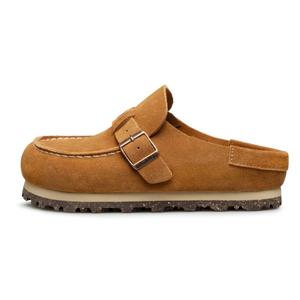 Женские сандалии с закрытым носком на резиновой подошве AU&MU, Chestnut