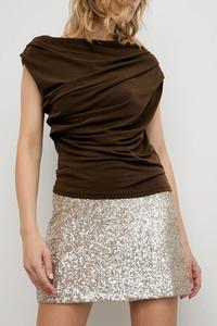 Юбка Answear.Lab, золотой