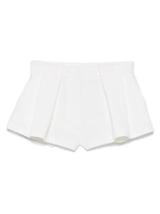 Шорты со складками Stella McCartney, нейтральный