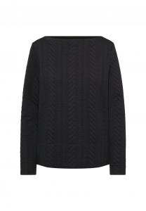 Джемпер MIT U-BOOT-AUSSCHNITT s.Oliver, черный