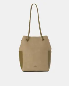 Сумка через плечо из смешанных материалов Jo & Mr. Joe, светло-коричневый