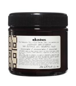 Davines, Alchemic Chocolate, кондиционер-оттенок для темно-каштановых и черных волос, 250 мл