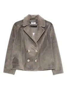 Двубортное пальто Betta Corradi, серый