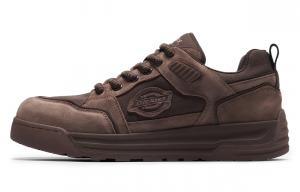 Dickies Низкие мужские кроссовки для скейтбординга, шоколадно-коричневые