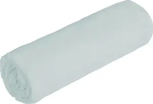 Простыня из сатина с 108 нитями и резинкой - 180 x 200 см - Уголок 30 см - Светло-серый - TALORA de PALACIO Vente-unique