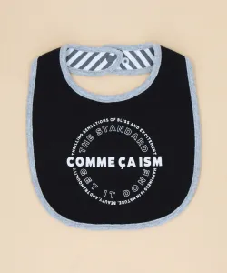 Нагрудник с круглым принтом Comme Ca Ism, цвет Black