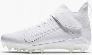 Футбольные бутсы Nike Alpha Menace Pro 2 D мужские, черно-белые, 7 месяцев США, Whitechrome