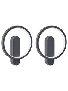 Beliani Комплект из 2 настенных светильников BLIES черного цвета