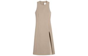 Безрукавное миди-платье Ami AMIPARIS, Light Taupe