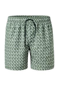 Плавки-Шорты Aqua с эластичным поясом и шнурком Schiesser, хаки