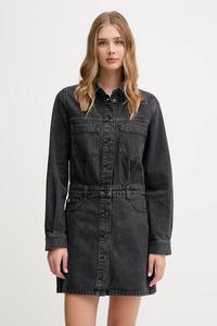 Джинсовое платье Dkny, серый