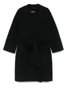 Пальто с потайной застежкой 'S Max Mara, черный