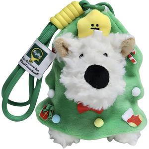 Брелок-подвеска rough puppy для детей от 3 лет модная плюшевая кукла высота 10см ROUERXIONG, Christmas Tree
