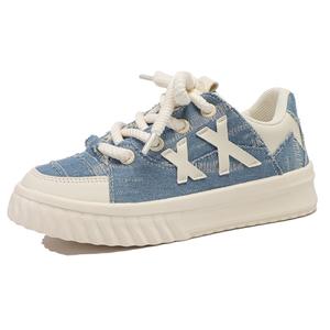 Женские низкие кеды SEMIR, бежево-голубые