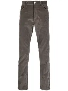 Вельветовые брюки Cashco Roccia Zegna, коричневый