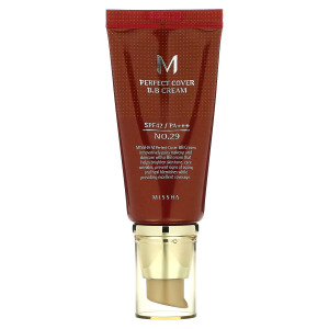 M Perfect Cover BB Cream SPF 42 PA+++ № 29 «Карамельно-бежевый», 1,7 жидк. унции (50 мл) Missha